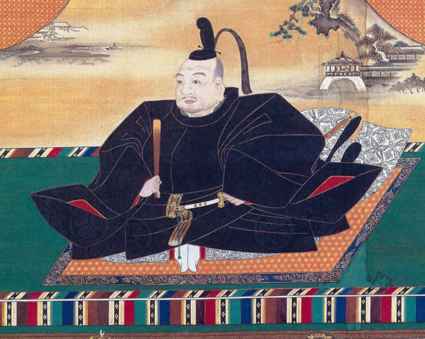 The first Tokugawa shogun Ieyasu